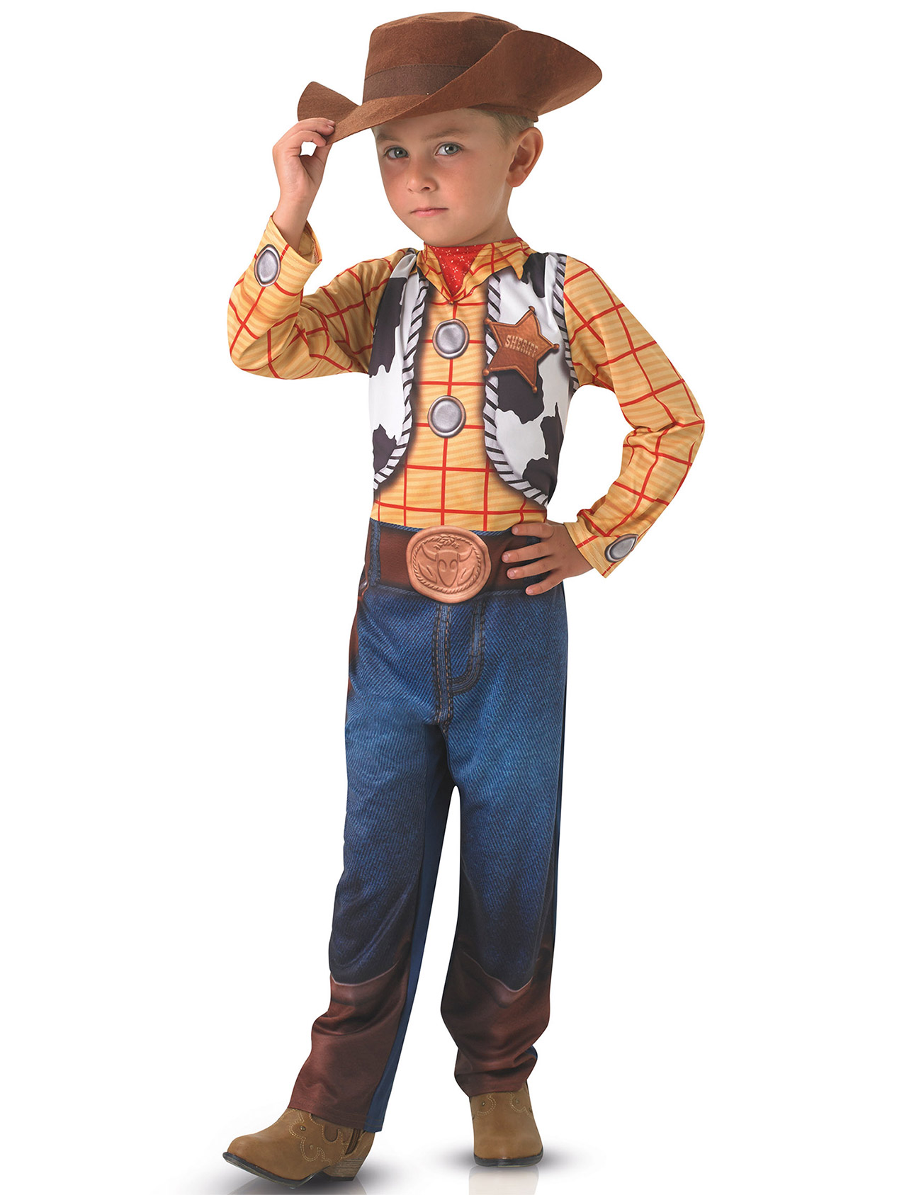 Déguisement classique Woody – Toy Story™ garçon – La Caverne d'Albin